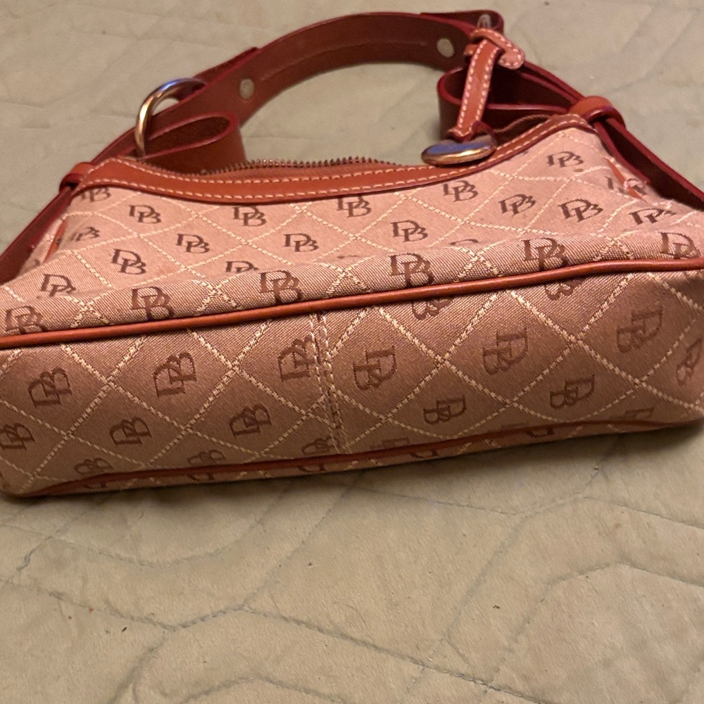 Dooney & Bourke Pink and Red Shoulder Bag - Picture 6 of 7